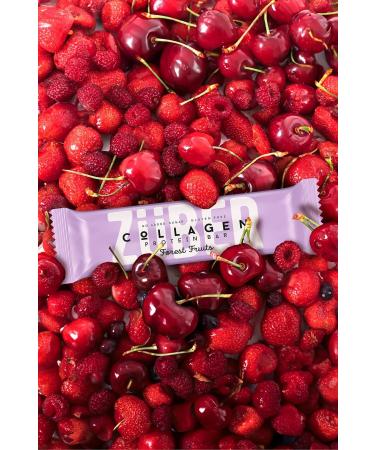Z ber Collagen Protein Bar Forest Fruit 35g X 4 Pieces - Buy Online on GoSupps.com