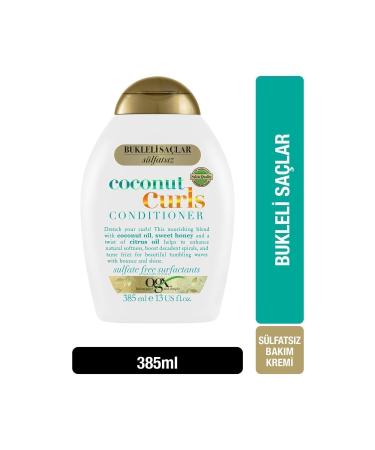 OGX Coconut Curls Moisturizing Conditioner for Curly Hair 385 ml