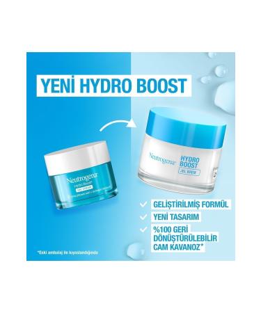 Neutrogena Hydro Boost Water Gel Cleanser + Moisturizer for Dry Skin + Hair Band. - Buy Online on GoSupps.com