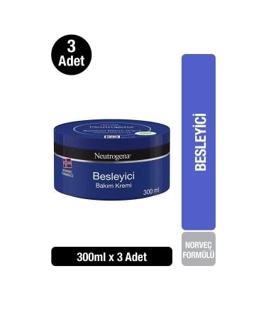 Neutrogena Norwegian Formula Nourishing Care Cream 300 ml X 3 Pieces - Buy Online on GoSupps.com