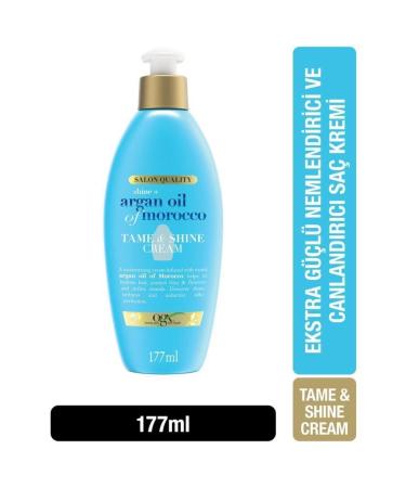OGX Argan Oil of Morocco Tame&Shine Styling Shine Cream 177ml