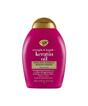 OGX Anti-Breakage Keratin Oil Hair Care Cream 385 ml - Buy Online on GoSupps.com