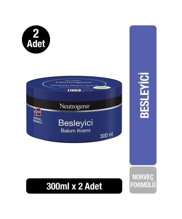 Neutrogena Norwegian Formula Moisturizing and Nourishing Care Cream 300 ml X2