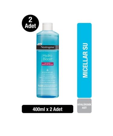 Neutrogena Hydro Boost Micellar Water 400 ml x2