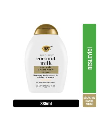 OGX Nourishing Coconut Milk Sulfate-Free Hair Conditioner 385 ml