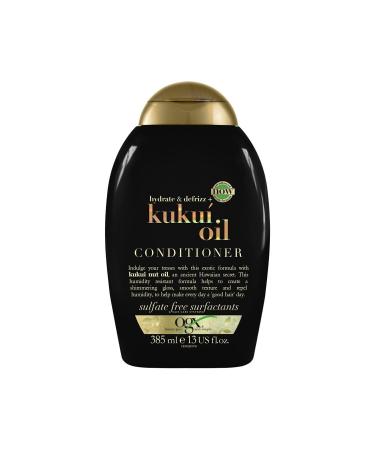 OGX Anti-Frizz Kukui Oil Sulfate-Free Hair Conditioner 385 ml