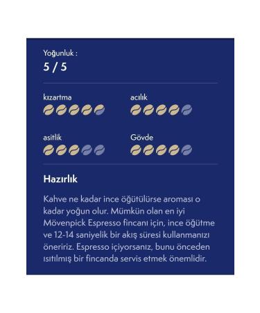 M venpick Espresso Bean Coffee 1000gr - Buy Online on GoSupps.com