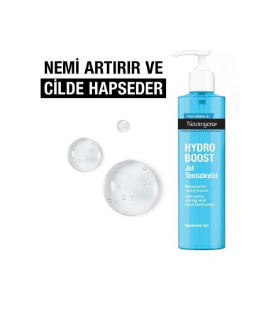 Neutrogena Hydro Boost Water Gel Cleansing Gel 200 ml - Buy Online on GoSupps.com