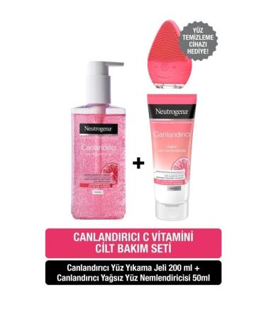 Neutrogena Revitalizing Facial Cleanser 200ml + Revitalizing Oil-Free Moisturizer 50ml