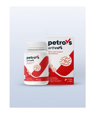 Petroys Arthroys Joint Health Support Tablet for Cats and Dogs - Buy Online on GoSupps.com