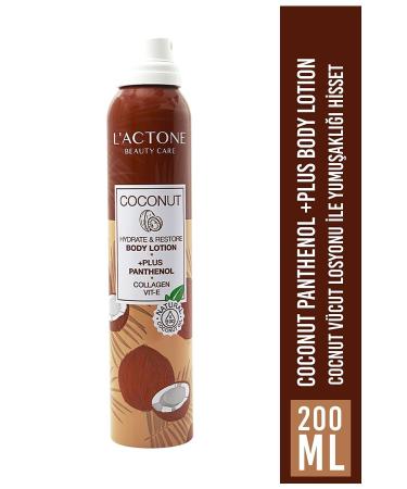 L'ACTONE Coconut Panthenol Plus Body Lotion 200 Ml - Buy Online on GoSupps.com