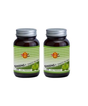 Force Nutrition Ginseng Ginkgo Biloba 120 Tablets 2 Boxes