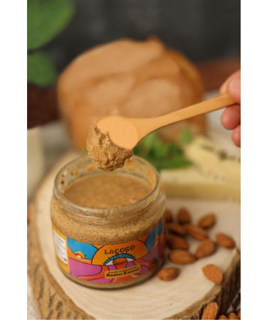 LA OKO 550 grams Sugar-free Additive-free Gluten-free Vegan Natural Roasted Almond Paste Almond Butter - Buy Online on GoSupps.com