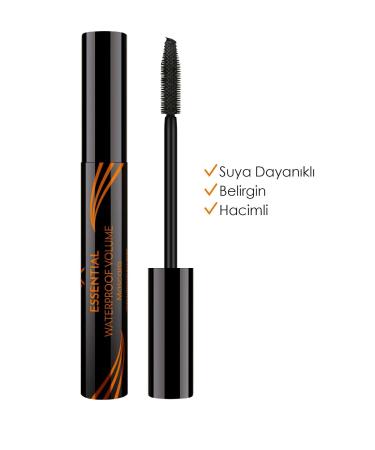 Golden Rose Essential Waterproof Volume Mascara Black - Waterproof Mascara - 8691190070687 - Buy Online on GoSupps.com