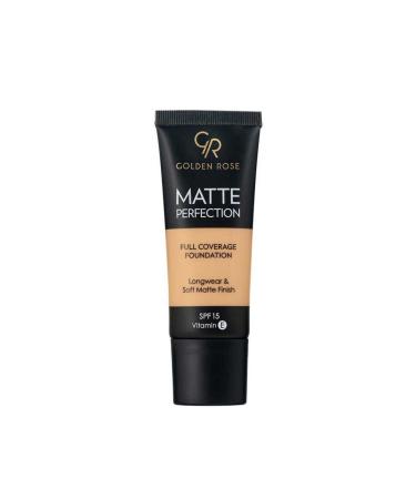 Golden Rose Matte Perfection Full Coverage Foundation No: Warm 05 - Matte Foundation - 8691190509484