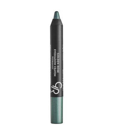 Golden Rose Eyeshadow Crayon Waterproof No: 10 Emerald - Waterproof Pencil Eyeshadow - 8691190815103