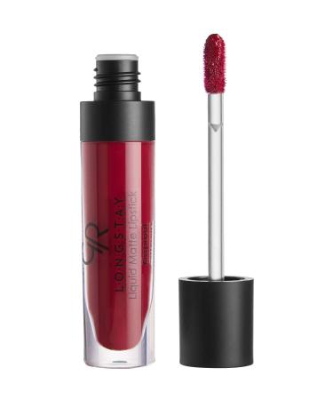 Golden Rose Longstay Liquid Matte Lipstick No: 30 Ruby Red - Liquid Matte Lipstick - 8691190856304 - Buy Online on GoSupps.com
