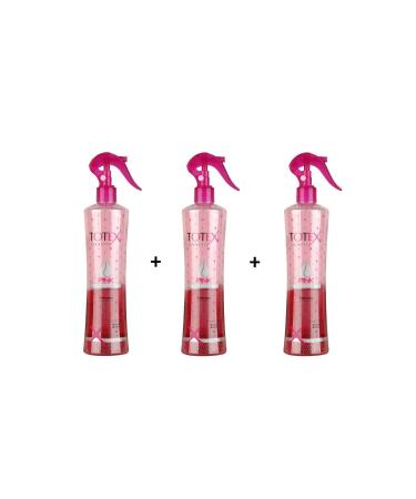 TOTEX Blow Dry Water Pink 400ml (3 Pieces)
