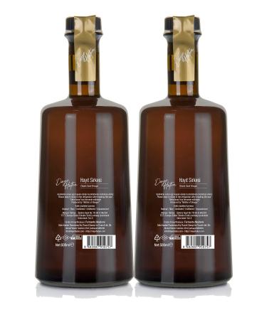 DAYE HATUN Chaste Vinegar (dual) / Chaste Seed Vinegar (natural Fermented Live Vinegar / Nat. Fermented / 2 * 500 Ml) - Buy Online on GoSupps.com