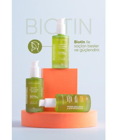 Bade Natural Rosemary Oil and Biotin Complex Hair Care Serum for Hair Loss and Damaged Hair 50 ml - Buy Online on GoSupps.com
