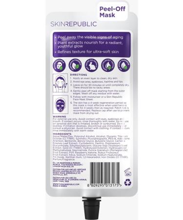 Skin Republic 24k Gold Peel - Off - Gold Peel Off Face Mask 27ml - Buy Online on GoSupps.com