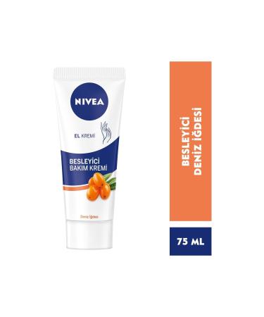 NIVEA Hand Cream Nourishing Care 75ml Sea Buckthorn and Vitamin E