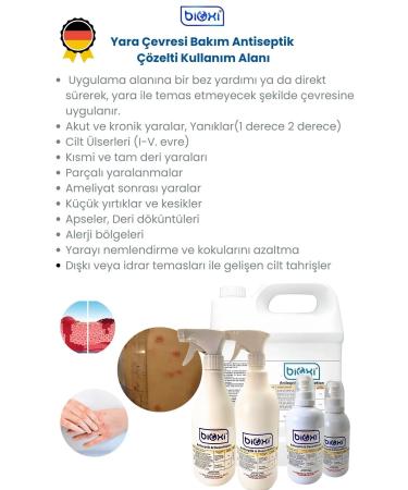 Bioxi Antiseptic and Disinfectant 500 ml | Effective Solution for Hocl-Based Wound Skin and Hand Care - Buy Online on GoSupps.com