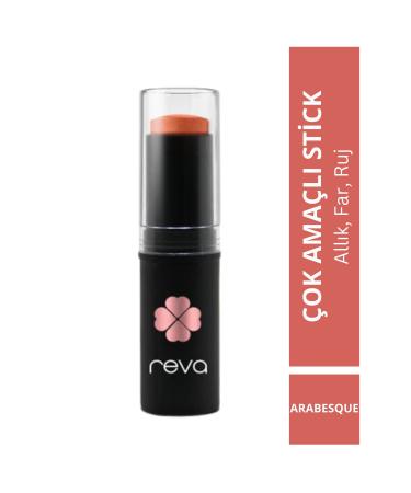 REVA Multi-Purpose Stick Blush Eyeshadow Lip Color & Lip Cheek Eye Tint-vegan & Clean Contentrv113