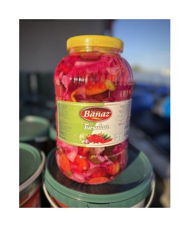 veli banaz MIXED PICKLES WITH BEET JUICE 5 KG