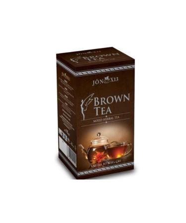 j nx13 Brown Brown Tea Macha Mixed Herbal Tea 300 gr 45 Days Browntea Herbal Tea - Buy Online on GoSupps.com