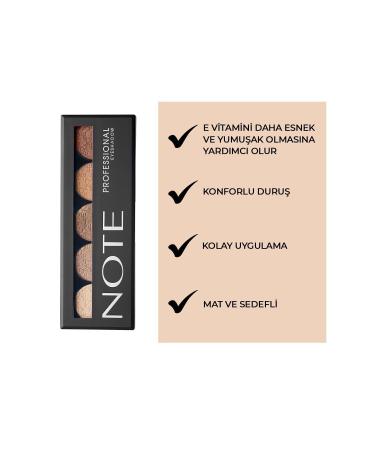 Note Cosmetics Professional Eyeshadow Palette 101 - Buy Online on GoSupps.com