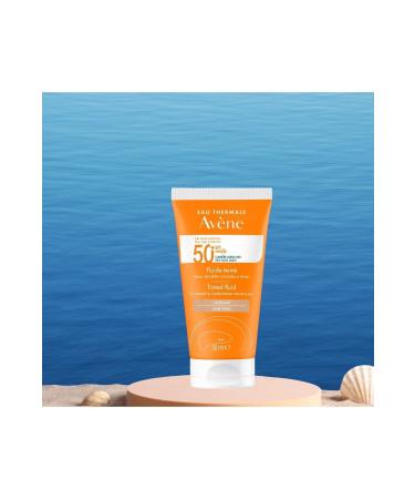 Avena Avene Fluide Tinted SPF50+ Sun Cream 50ml - Buy Online on GoSupps.com