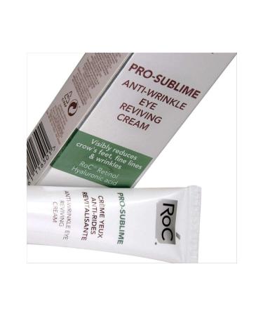 Roc Pro Sublime Anti-Wrinkle Eye Contour Cream 15 ml All Skin Types Easily Absorbed Formula - Buy Online on GoSupps.com