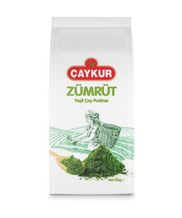 aykur Emerald Green Tea Powder 2x Piece Matcha Tea 150 gr - Buy Online on GoSupps.com