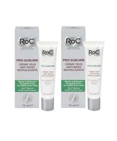 Roc Pro Sublime Anti-Aging and Anti-Wrinkle Eye Contour 15ml 2 Pack