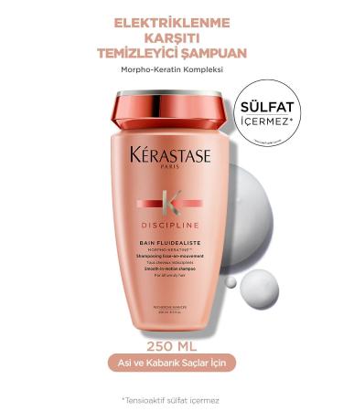 Kerastase Discipline Bain Fluid aliste Sulfate-Free Control Electric for Difficult to Style Hair