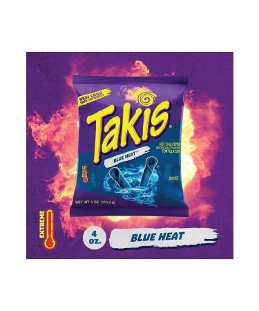 Takis Blue Heat Tortilla Chips 113.4 Gr. - Buy Online on GoSupps.com