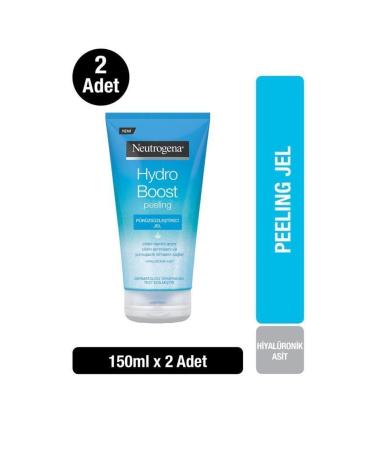 Neutrogena Hydro Boost Smoothing Peeling Gel 150ml x2.