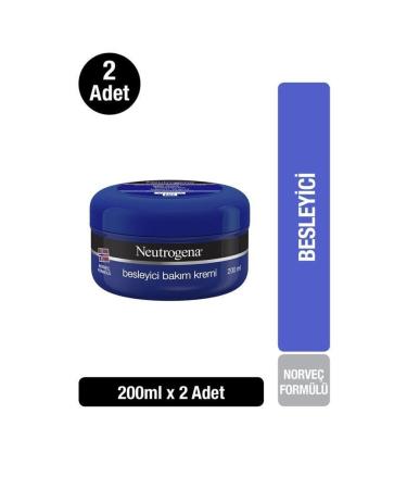 Neutrogena Norwegian Formula Nourishing Care Cream 200 Ml X 2 Pieces - Buy Online on GoSupps.com