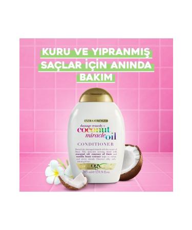 OGX Anti-Dermal Coconut Miracle Oil Sulfate-Free Hair Care Cream 385 ml - Buy Online on GoSupps.com