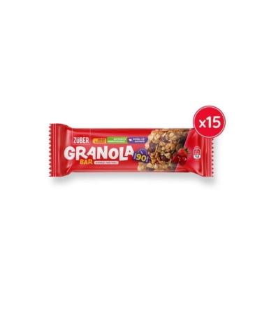 Z ber Granola Bar Red Fruit 25g X 15 Pieces