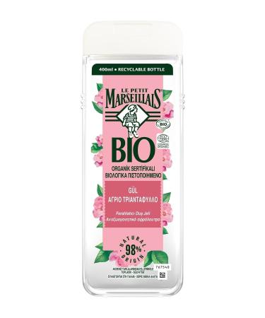 Le Petit Marseillais Bio Organic Certified Rose Shower Gel 400 ml - Buy Online on GoSupps.com