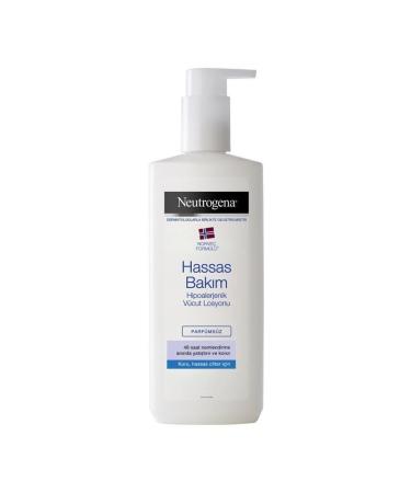 Neutrogena Deep Moisture Sensitive Care Fragrance-Free Sensitive Skin Body Lotion 400 ml - Buy Online on GoSupps.com