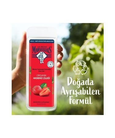 Le Petit Marseillais Shower Gel Mediterranean Strawberry 400 ml - Buy Online on GoSupps.com