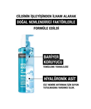 Neutrogena Hydro Boost Water Gel Facial Cleanser Unscented 200ml - Buy Online on GoSupps.com