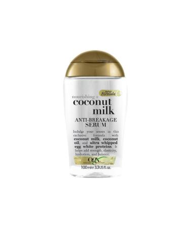 OGX Nourishing Coconut Milk Sulfate-Free Shampoo 385 Ml X2+serum 100 Ml - Buy Online on GoSupps.com