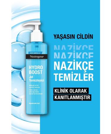 Neutrogena Hydro Boost Water Gel Cleansing Gel 200 ml - Buy Online on GoSupps.com