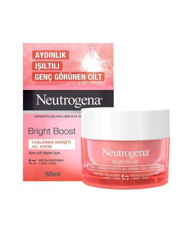 Neutrogena Bright Boost Anti-Aging Gel Cream 50 ml - Buy Online on GoSupps.com