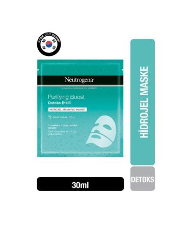 Neutrogena Purifying Boost Detoxifying Hydrogel Purifying Mask 30 Ml