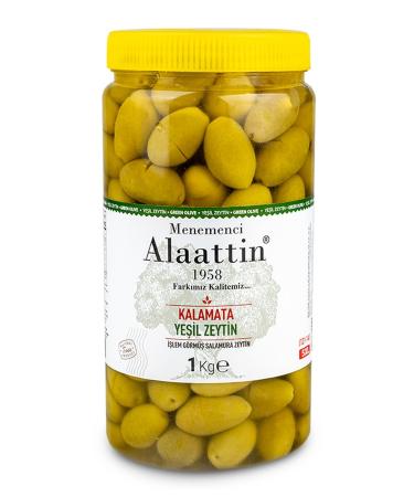 Menemenci Alaattin Kalamata Green Olives 1kg